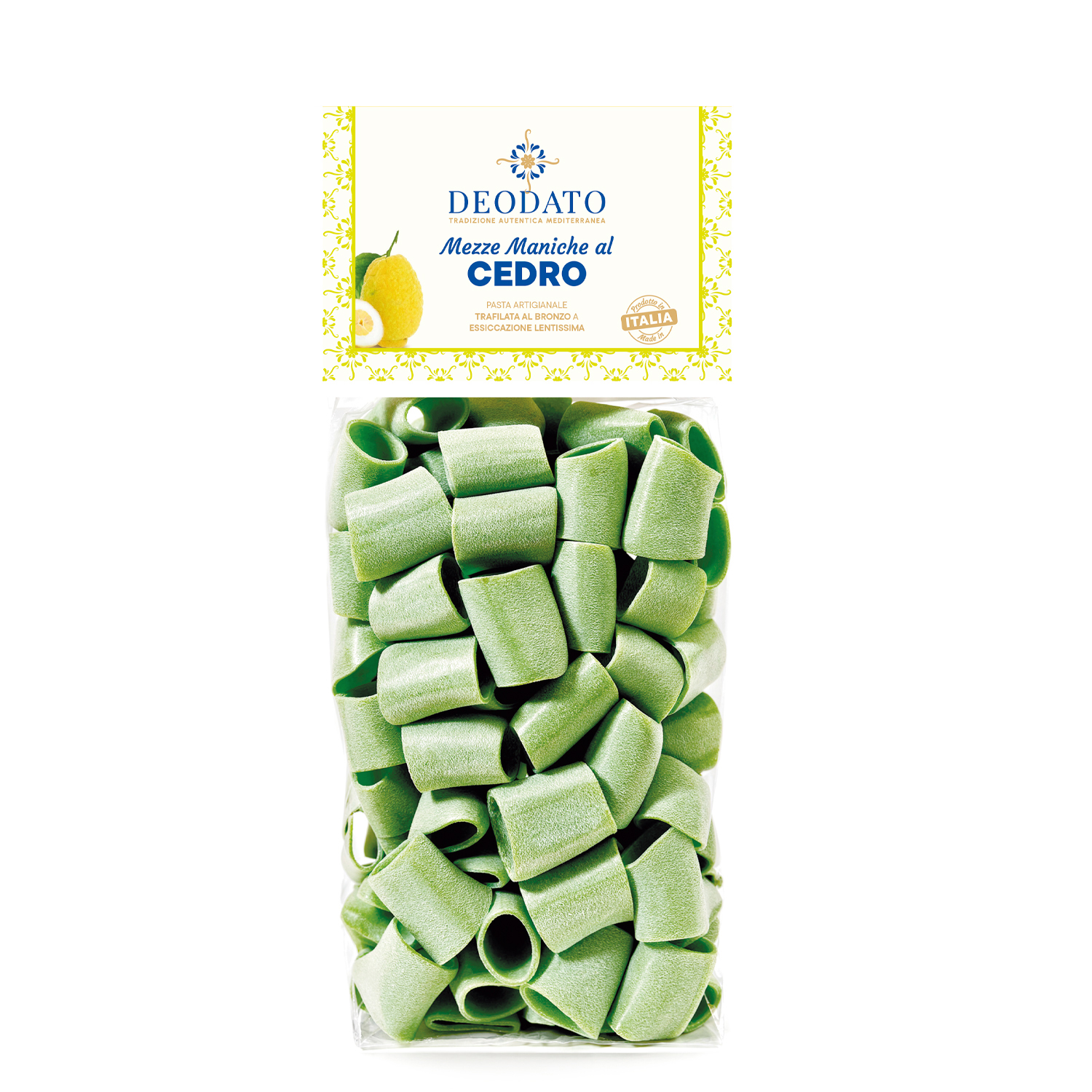 Mezzemaniche al cedro