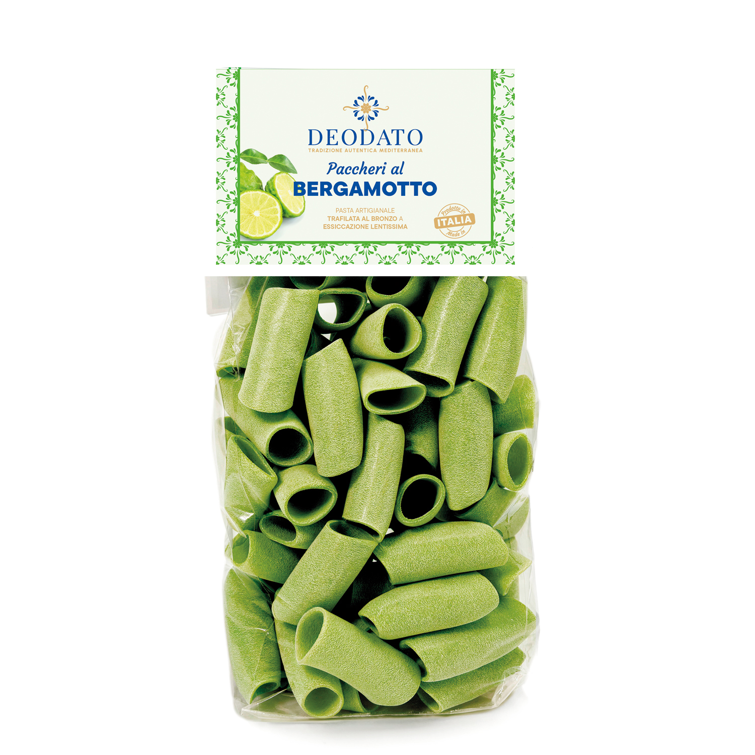 Paccheri al bergamotto