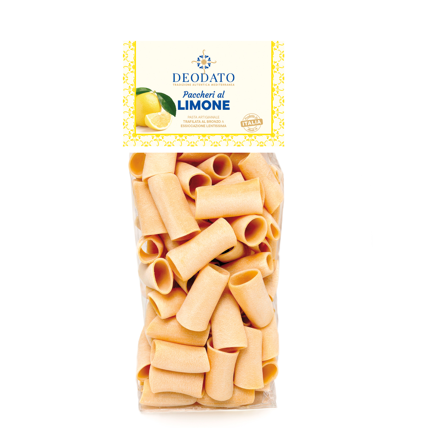 Paccheri al limone