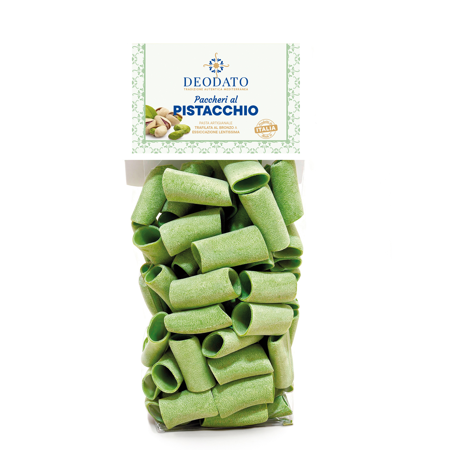 Paccheri al pistacchio