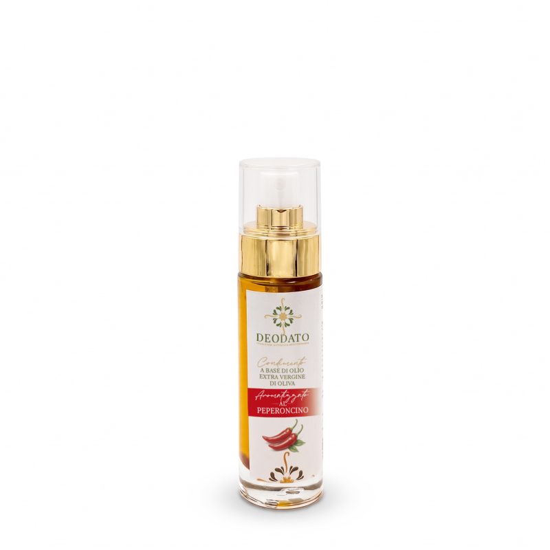 Olio Evo aromatizzato al peperoncino